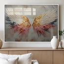 Golden Angel Wings Wall Art Canvas Print – Stunning Abstract by MyGreatCanvas | Canvas Wall Art Prints | Photo Prints & Wall Decor