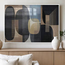 Minimalist Wabi Sabi Abstract Geometric Wall Art Canvas