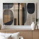 Wabi Sabi Canvas Print - Geometric Abstract Wall Art Canvas