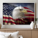 American Flag Eagle Symbol Wall Art, American Flag Eagle by MyGreatCanvas | Canvas Wall Art Prints | Photo Prints & Wall Decor