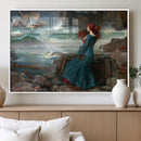Miranda by the Shore Wall Art Canvas Print – Tempest Scene by MyGreatCanvas | Canvas Wall Art Prints | Photo Prints & Wall Decor