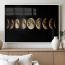 Phases of the Moon Wall Art | Canvas Print for Modern Wall by MyGreatCanvas | Canvas Wall Art Prints | Photo Prints & Wall Decor