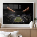 Eagles Field Stadium Wall Art | Philadelphia Eagles Football by MyGreatCanvas | Canvas Wall Art Prints | Photo Prints & Wall Decor