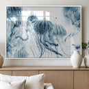 Abstract Jellyfish Canvas Print Wall Art