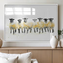 Farmhouse Wall Art Sheep Print | Ready to Hang Framed Canvas by MyGreatCanvas | Canvas Wall Art Prints | Photo Prints & Wall Decor