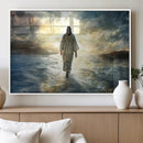 Jesus Walking on Water Wall Art | Canvas Print | Ready to