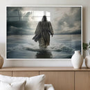 Jesus Walking on Water Wall Art | Canvas Print | Ready to