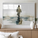 Watercolor Jesus Walking on Water Canvas Print, Christian by MyGreatCanvas | Canvas Wall Art Prints | Photo Prints & Wall Decor