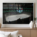 American Airlines Center Dallas Stars Wall Art Canvas Print