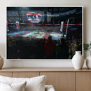Rogers Arena Vancouver Canucks Ice Hockey Stadium Wall Art,