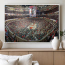 United Center Chicago Bulls Stadium Wall Art Canvas Print