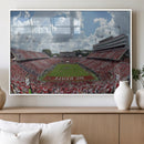 NC State Wolfpack Football Team Print Canvas- Raleigh