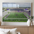 KState Wildcats Football Team Print - Manhattan Bill Snyder by MyGreatCanvas | Canvas Wall Art Prints | Photo Prints & Wall Decor