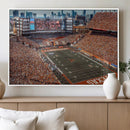 University of Texas Longhorns Football Team Print - Austin by MyGreatCanvas | Canvas Wall Art Prints | Photo Prints & Wall Decor