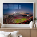 Wolfpack Football Team Wall Art Print - Raleigh