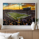 UCF Knights Football Team Print - Orlando FBC Mortgage by MyGreatCanvas | Canvas Wall Art Prints | Photo Prints & Wall Decor