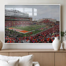 University of Illinois Fighting Illini Football Team Print - by MyGreatCanvas | Canvas Wall Art Prints | Photo Prints & Wall Decor
