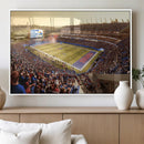 University of Kansas Jayhawks Football Team Print - Lawrence by MyGreatCanvas | Canvas Wall Art Prints | Photo Prints & Wall Decor