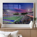University of Kansas Jayhawks Football Team Print Canvas- by MyGreatCanvas | Canvas Wall Art Prints | Photo Prints & Wall Decor