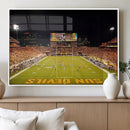 ASU Sun Devils Football Team Print - Phoenix Mountain