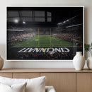 Cincinnati Bearcats Football Team Print - Nippert Stadium by MyGreatCanvas | Canvas Wall Art Prints | Photo Prints & Wall Decor