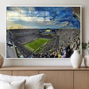 Framed USF Bulls Football Team Print - Tampa Raymond James by MyGreatCanvas | Canvas Wall Art Prints | Photo Prints & Wall Decor