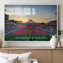 NC State Wolfpack Football Team Print Wall Art - Raleigh