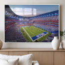 Buffalo Bills Football Team Print Canvas - Buffalo Highmark by MyGreatCanvas | Canvas Wall Art Prints | Photo Prints & Wall Decor