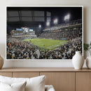 Georgia Tech Yellow Jackets Football Team Print - Atlanta by MyGreatCanvas | Canvas Wall Art Prints | Photo Prints & Wall Decor