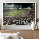 Michigan State Spartans Football Canvas Print - East Lansing