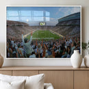 Michigan State Spartans Football Team Art Print - East
