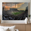 Michigan State Spartans Football Team Print - East Lansing