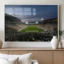 Michigan State Spartans Football Team Print - East Lansing