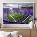 Northwestern University Wildcats Football Team Print - by MyGreatCanvas | Canvas Wall Art Prints | Photo Prints & Wall Decor