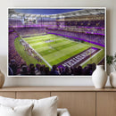 Northwestern University Wildcats Football Team Print -