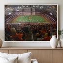 Syracuse University Orange Football Canvas Print, Football