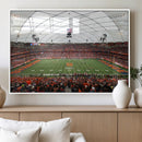 Syracuse University Orange Football Team Print - Syracuse by MyGreatCanvas | Canvas Wall Art Prints | Photo Prints & Wall Decor