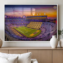 The Louisiana State University Tigers Football Team Print - by MyGreatCanvas | Canvas Wall Art Prints | Photo Prints & Wall Decor