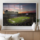 The University of Connecticut UCONN Huskies Football Team by MyGreatCanvas | Canvas Wall Art Prints | Photo Prints & Wall Decor