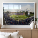 The Duke University Blue Devils Football Team Print - Durham