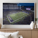 The University of Washington Huskies Football Team Print - by MyGreatCanvas | Canvas Wall Art Prints | Photo Prints & Wall Decor