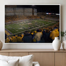 West Virginia Uni Mountaineers Football Team Print - Milan