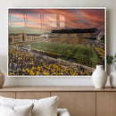 University of Wyoming Cowboys Football Team Print - Laramie by MyGreatCanvas | Canvas Wall Art Prints | Photo Prints & Wall Decor