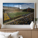 University of Wyoming Cowboys Football Team Print - Laramie by MyGreatCanvas | Canvas Wall Art Prints | Photo Prints & Wall Decor