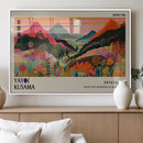 Yayoi 1986 Wall Art Print – Vibrant Sabi Sabi Japanese