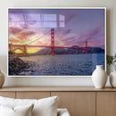 Golden Gate Bridge Wall Art Canvas Print – Framed San by MyGreatCanvas | Canvas Wall Art Prints | Photo Prints & Wall Decor