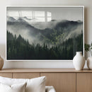 Misty Forest Canvas Print Wall Art Premium Canvas Print a