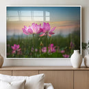 Pink Flower on the Mountain Canvas Print, Framed Pink Flower by MyGreatCanvas | Canvas Wall Art Prints | Photo Prints & Wall Decor