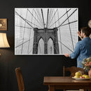 Large Brooklyn Bridge Wall Art Canvas Print