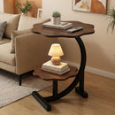 Modern Side Table – Round, C-Shape & Petal Designs | Sofa End Table with Metal by 2Dropme